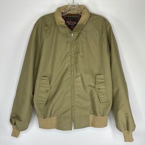 Vintage Westwind Sportswear Tan Shirt Bomer Jacket M-L